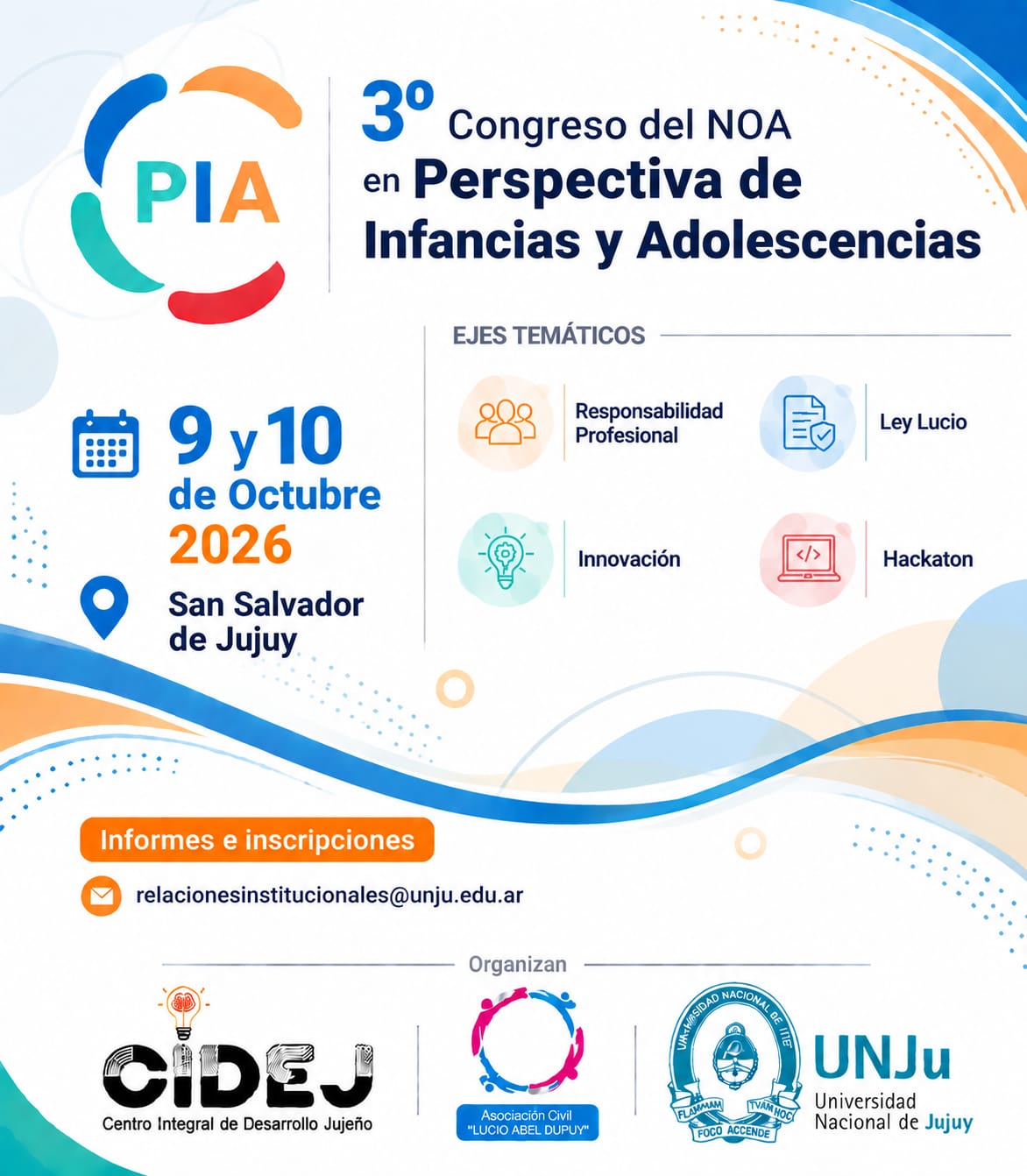 3° Congreso del NOA en Perspectiva de Infancias y Adolescencias – PIA 2026